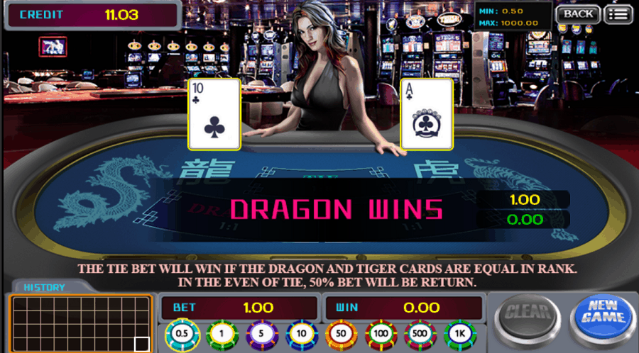 Tim hieu chi tiet ve game bai Rong Ho - game Dragon Tiger