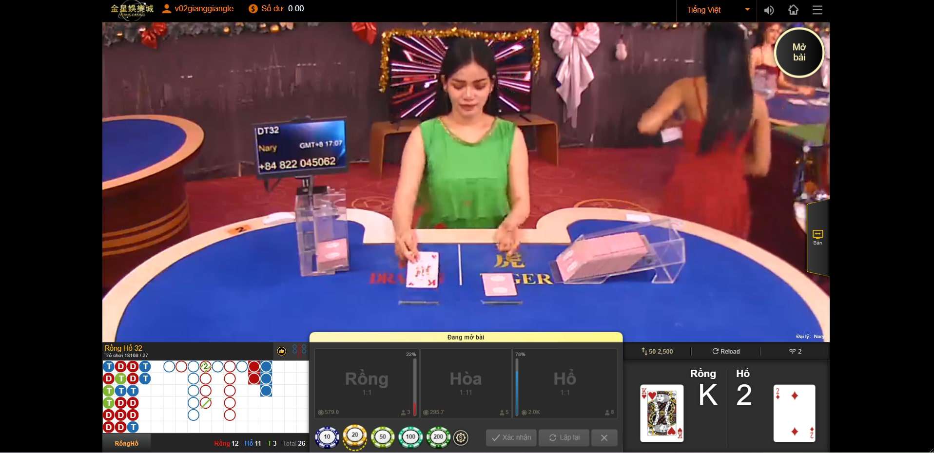 3 cách đặt cược hiệu quả trong Rồng Hổ cho bạn nhiều chiến thắng hơn 3 cach dat cuoc hieu qua trong Rong Ho cho ban nhieu chien thang hon